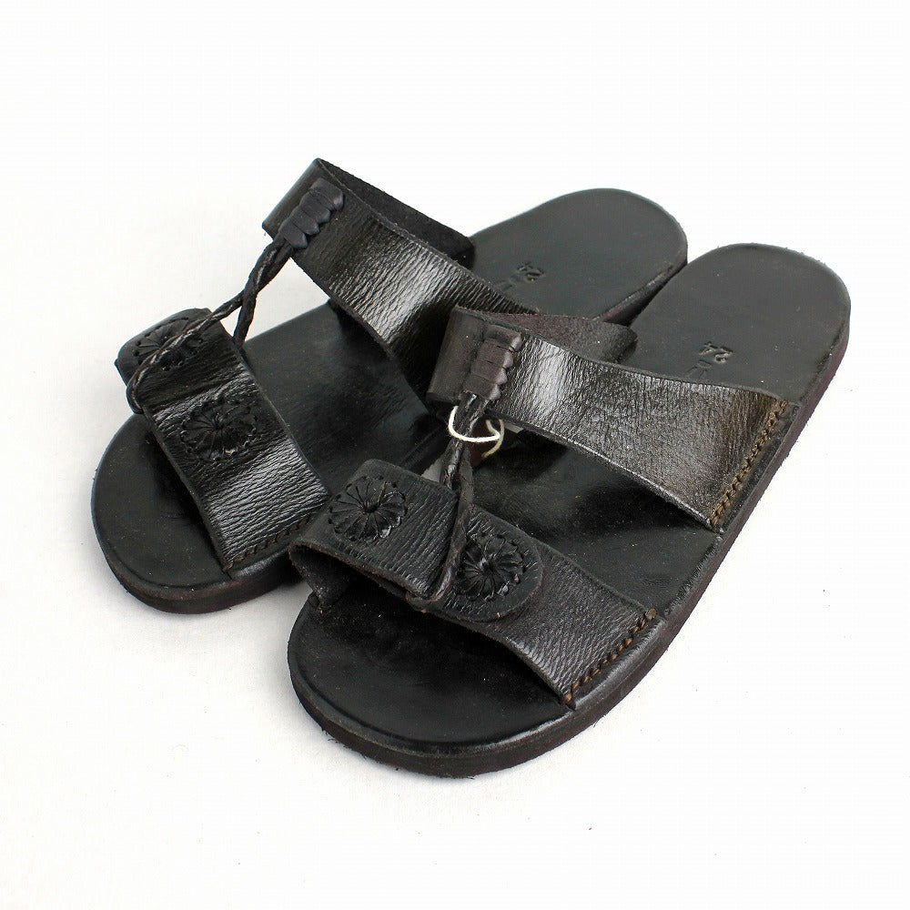 【極美品】PHIL HOWARD 高級本革クロッグサンダル　ホーウィン社製正規品 fa6880_01.jpg