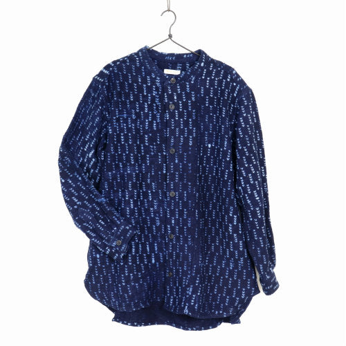 極美品✨エトロ　長袖シャツ　編み込み　総柄　凸凹生地　青　2XL 極美品✨エトロ 長袖シャツ 編み込み 総柄 凸凹生地 青 2XL 【公式通販】