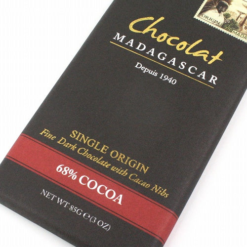 ダークチョコレート68% カカオニブ ショコラマダガスカル
