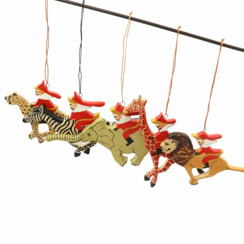 メル動物 クリスマスオーナメント サンタクロース | マンゴロベ