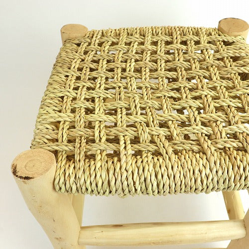 ドーム木椅子 透かし編み H30 W30