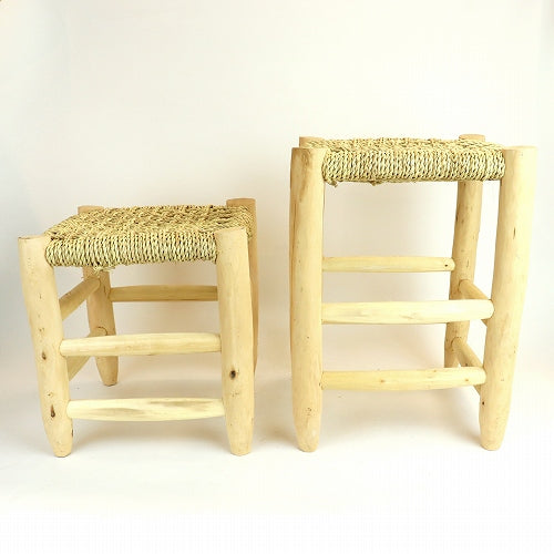 ドーム木椅子 透かし編み H30 W30