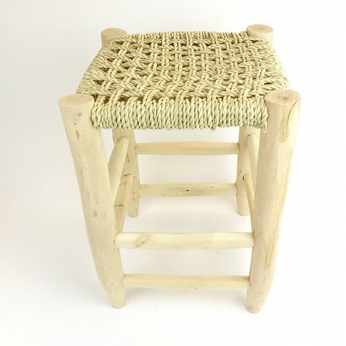 ドーム木椅子 透かし編み H40 W30