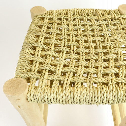 ドーム木椅子 透かし編み H40 W30