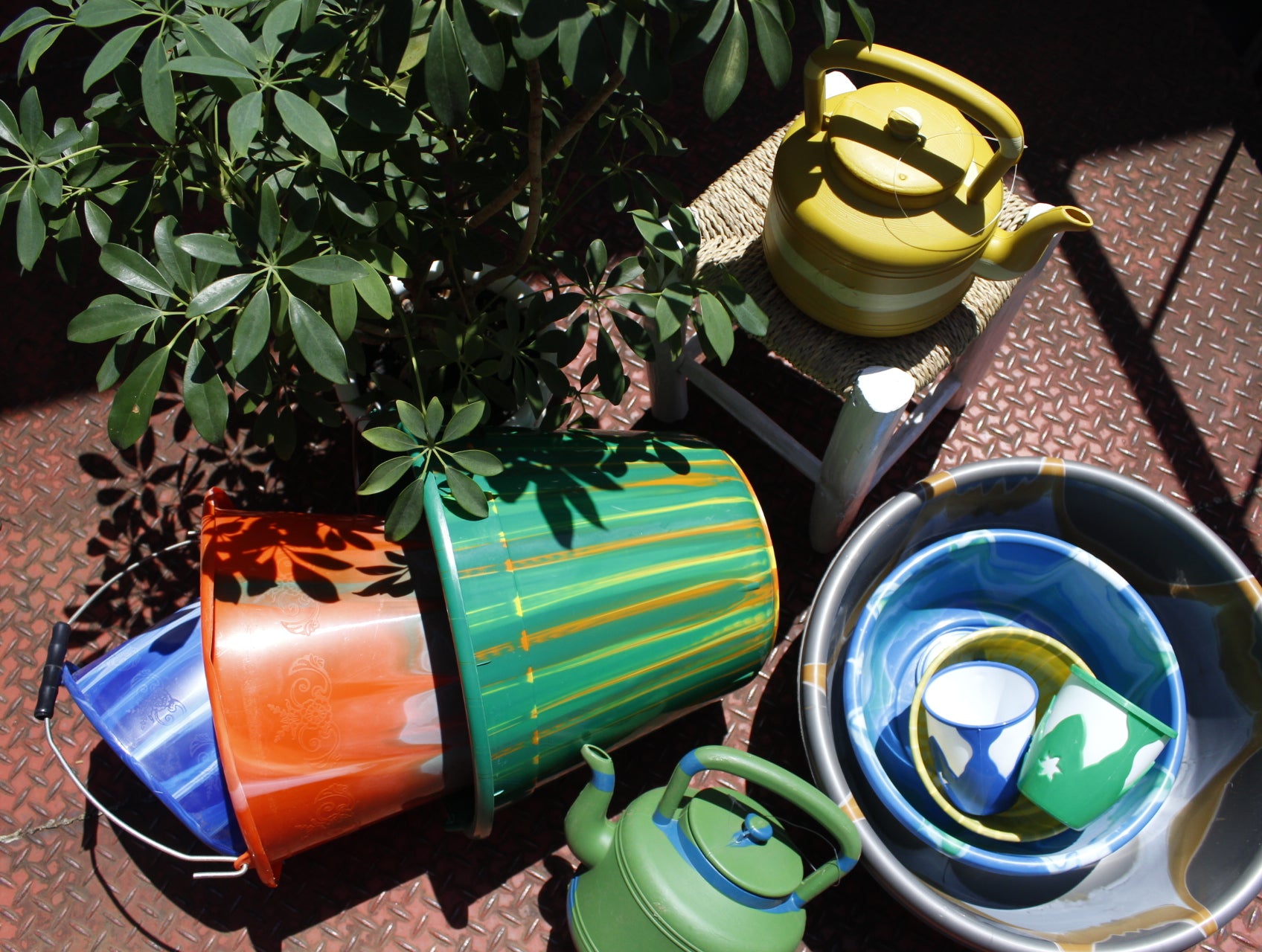 コートジボワール製ジェンベ (ケース付き)ご希望あれば化粧ロープもお付けします！ ガーデニング・アウトドア | マンゴロベ