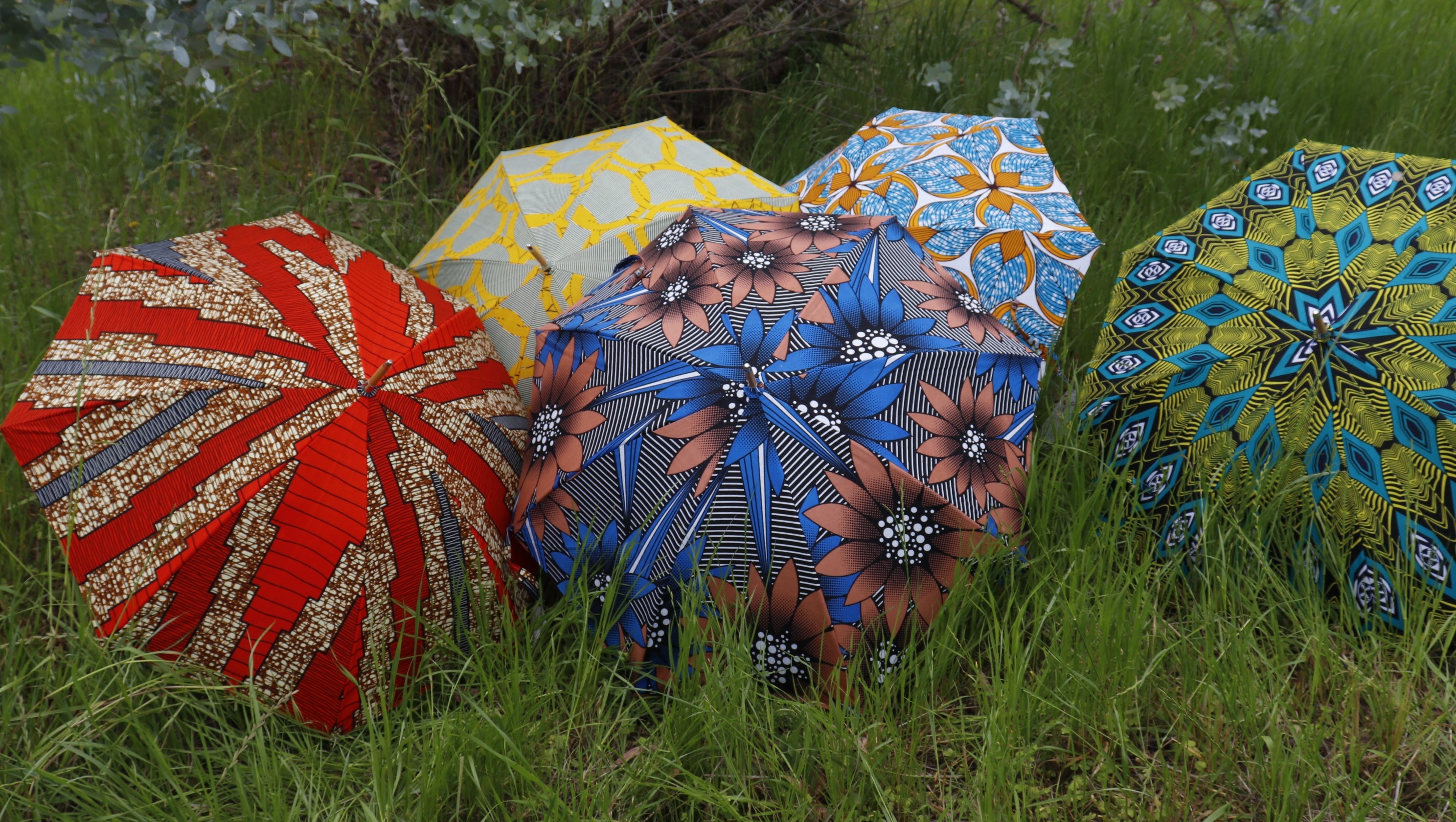 アフリカ布の傘 | マンゴロベ