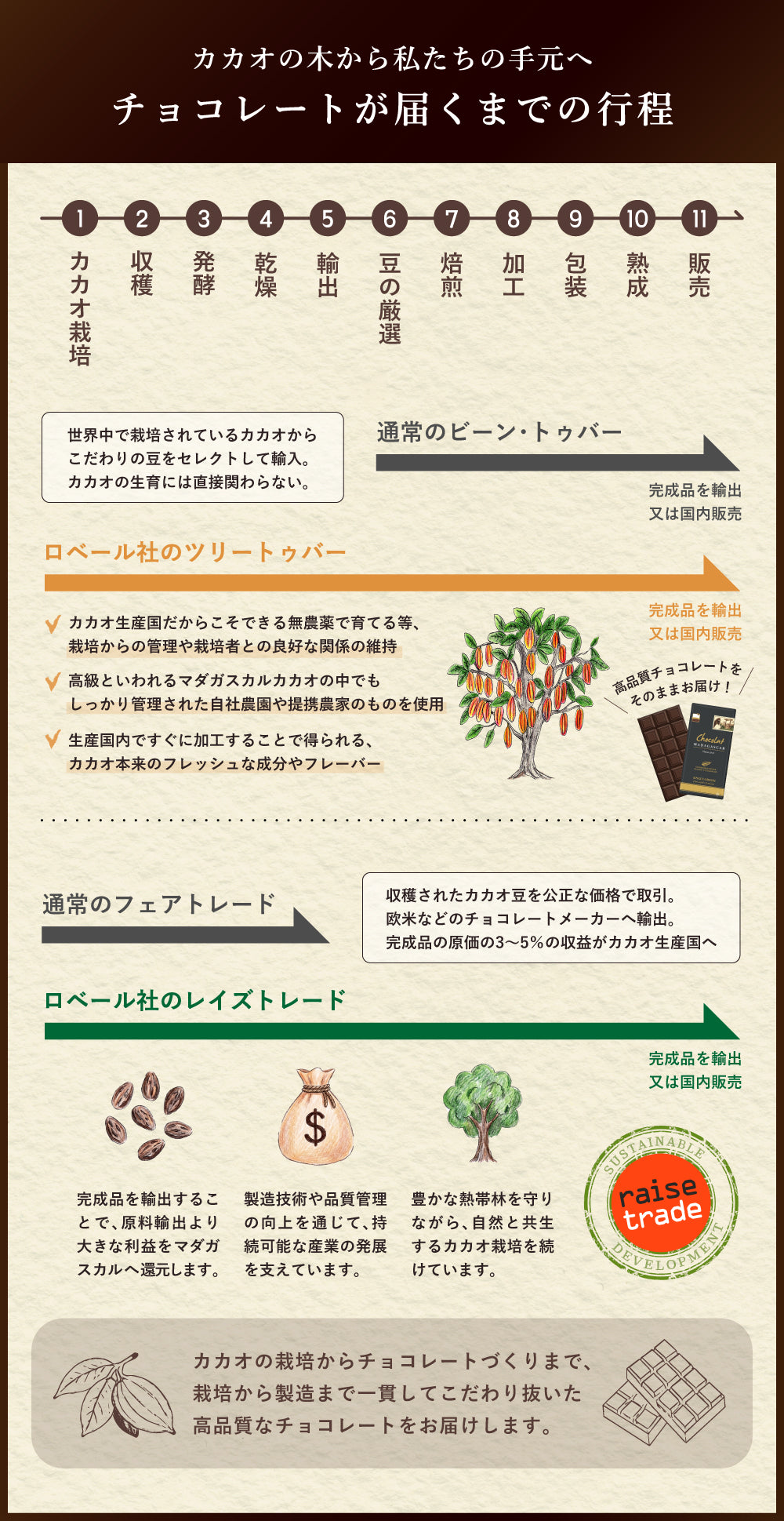 ショコラマダガスカル ローストホールカカオビーンズ　ハスク(皮)付　70G