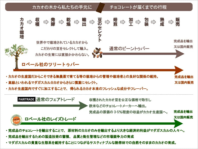 【賞味期限間近60%OFF】ショコラマダガスカル Rawダークチョコレート65% MAVA／Ambodivato(アンボディヴァト)ファーム カシューナッツ・バードアイチリ・黒コショウ