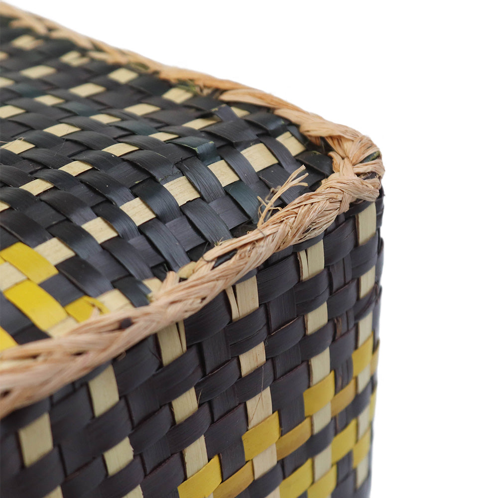 チヒ カラフル長方形箱 蓋付 M 2518