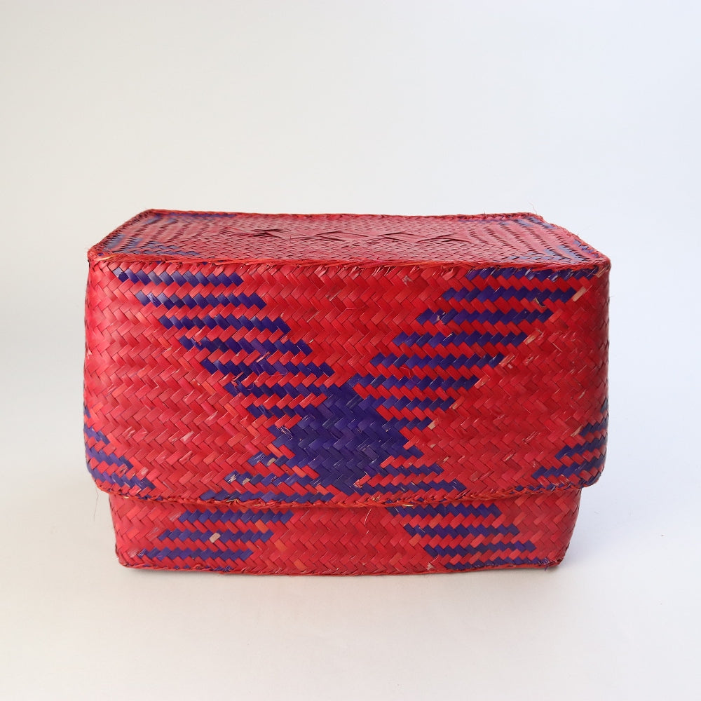 チヒ カラフル長方形箱 蓋付 M 2604