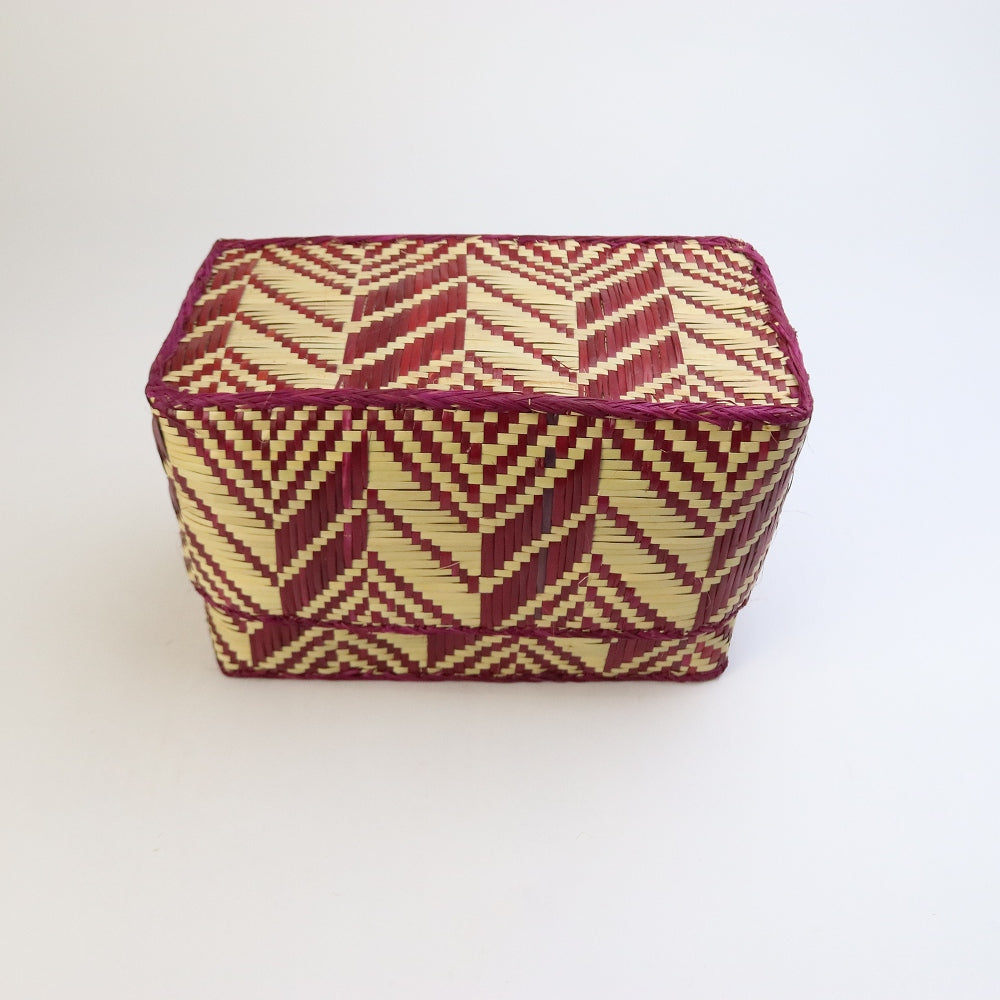 チヒ カラフル長方形箱 蓋付 S 2607