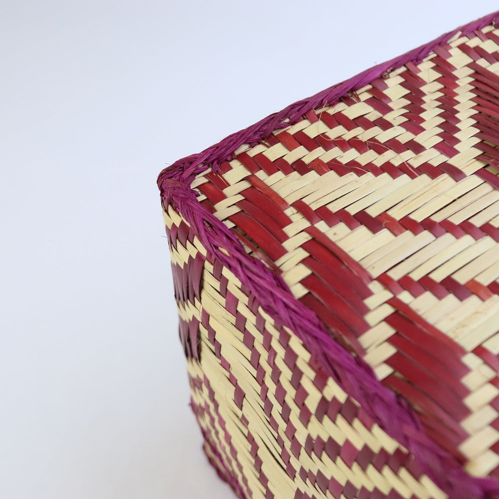 チヒ カラフル長方形箱 蓋付 S 2607