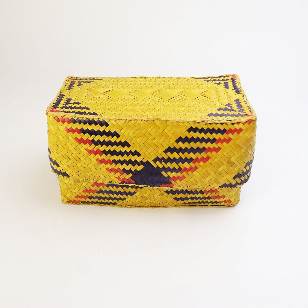 チヒ カラフル長方形箱 蓋付 S 2609