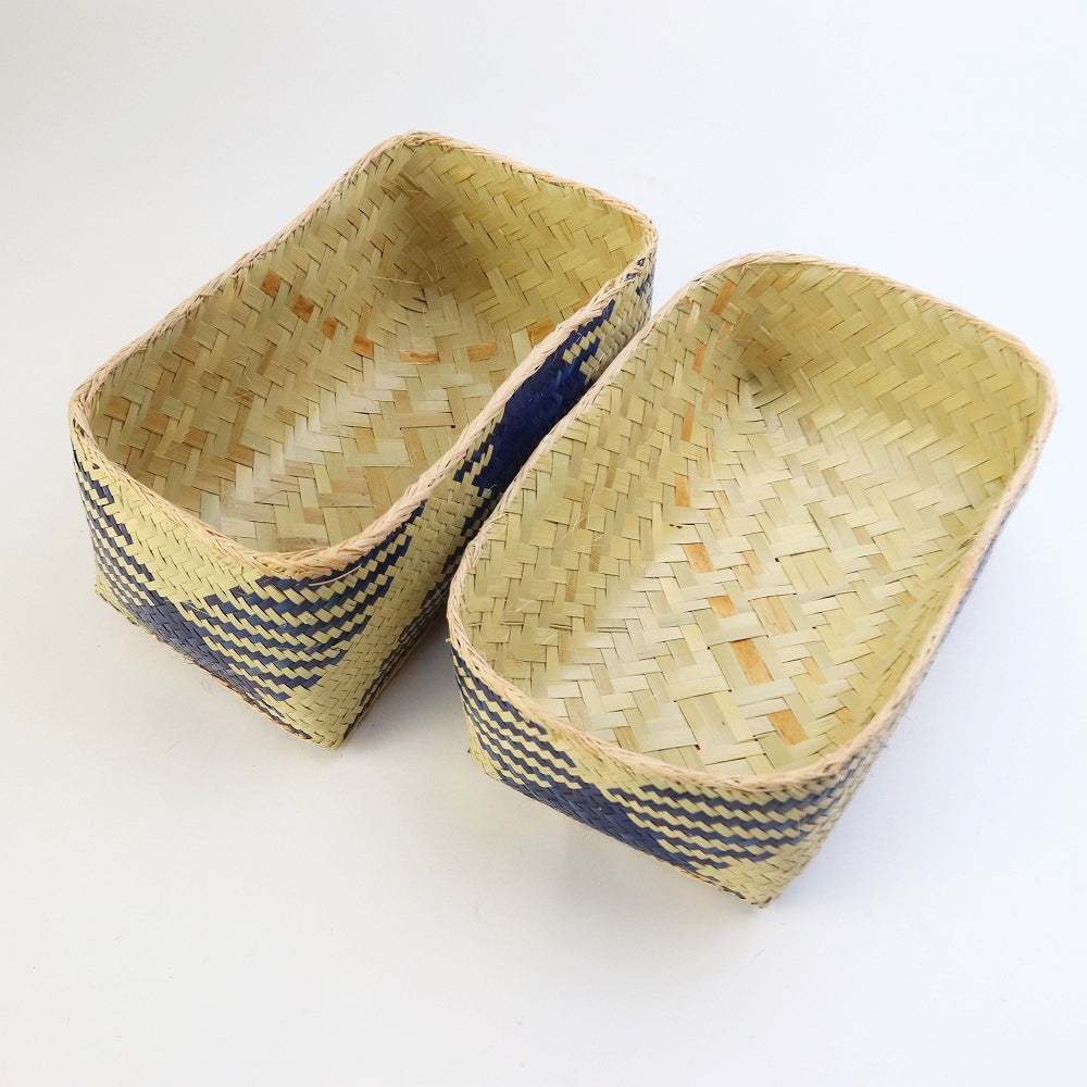 チヒ カラフル長方形箱 蓋付 S 2612