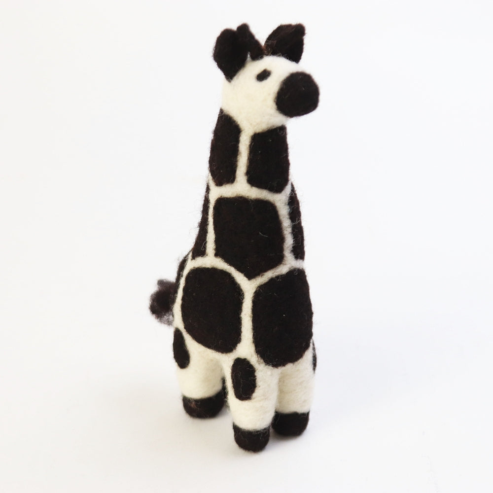 マトマイニ フェルト動物 S ナチュラル キリン