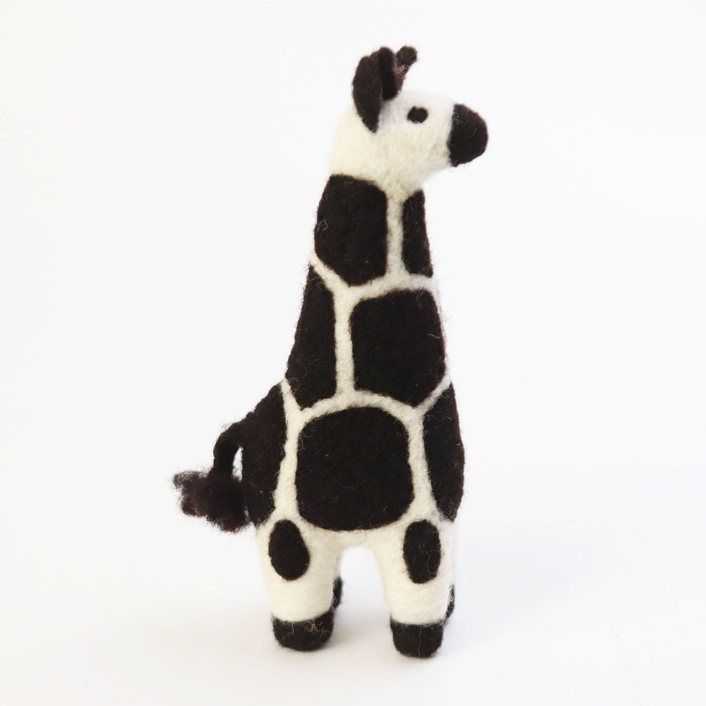 マトマイニ フェルト動物 S ナチュラル キリン