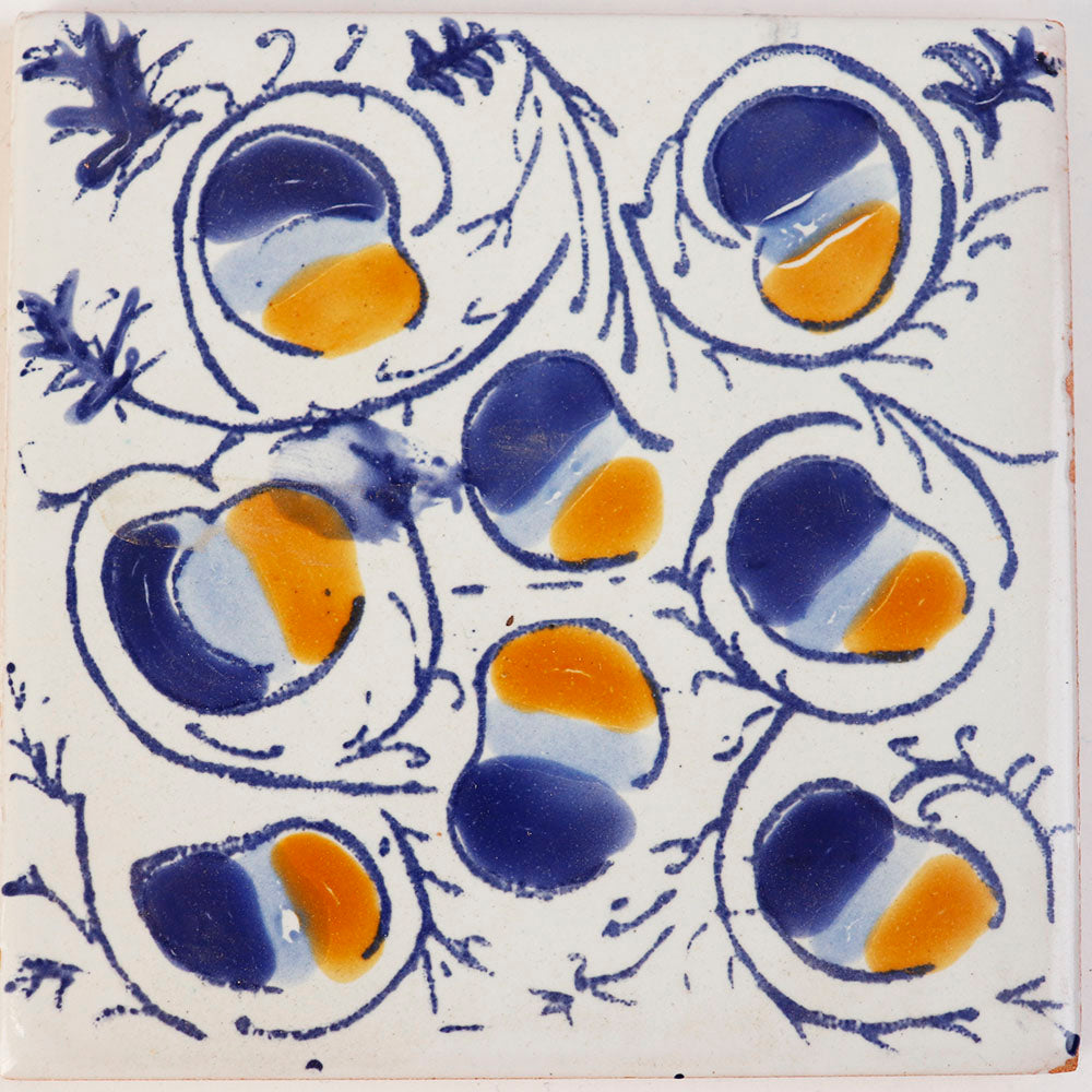 チュニジア製ポルトガルアンティーク風タイル 10x10 薄 03