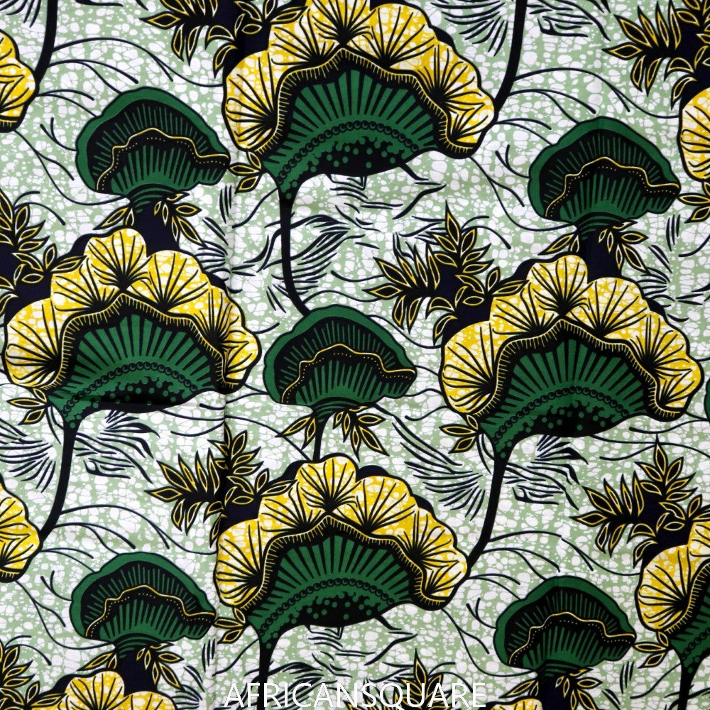 アフリカ　工芸品　布 アフリカンプリント｜ワックスプリント｜African design print