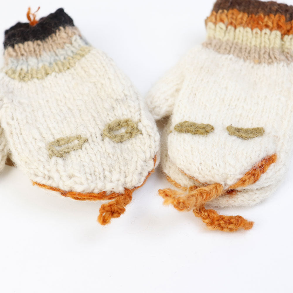 ケナナニッターズ ウール動物手袋 小さめ ヘビ