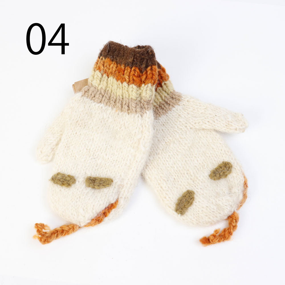 ケナナニッターズ ウール動物手袋 小さめ ヘビ