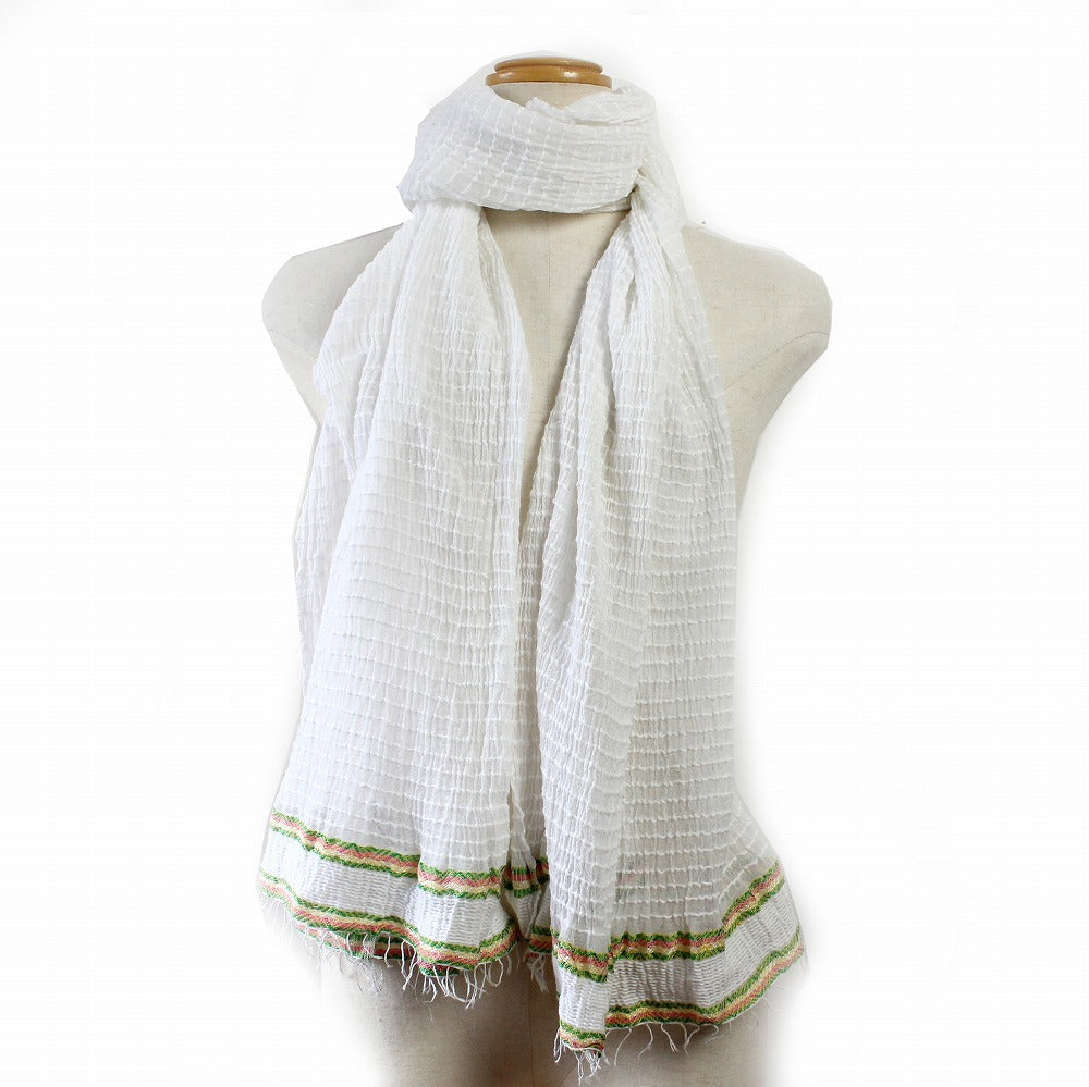 【30%OFF】ムヤ　手織ショール　SHIDAMO SHAWL