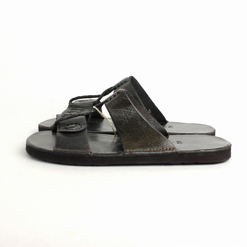 【20％OFF 】BIGHUG(11S557)革サンダル【実店舗在庫品】