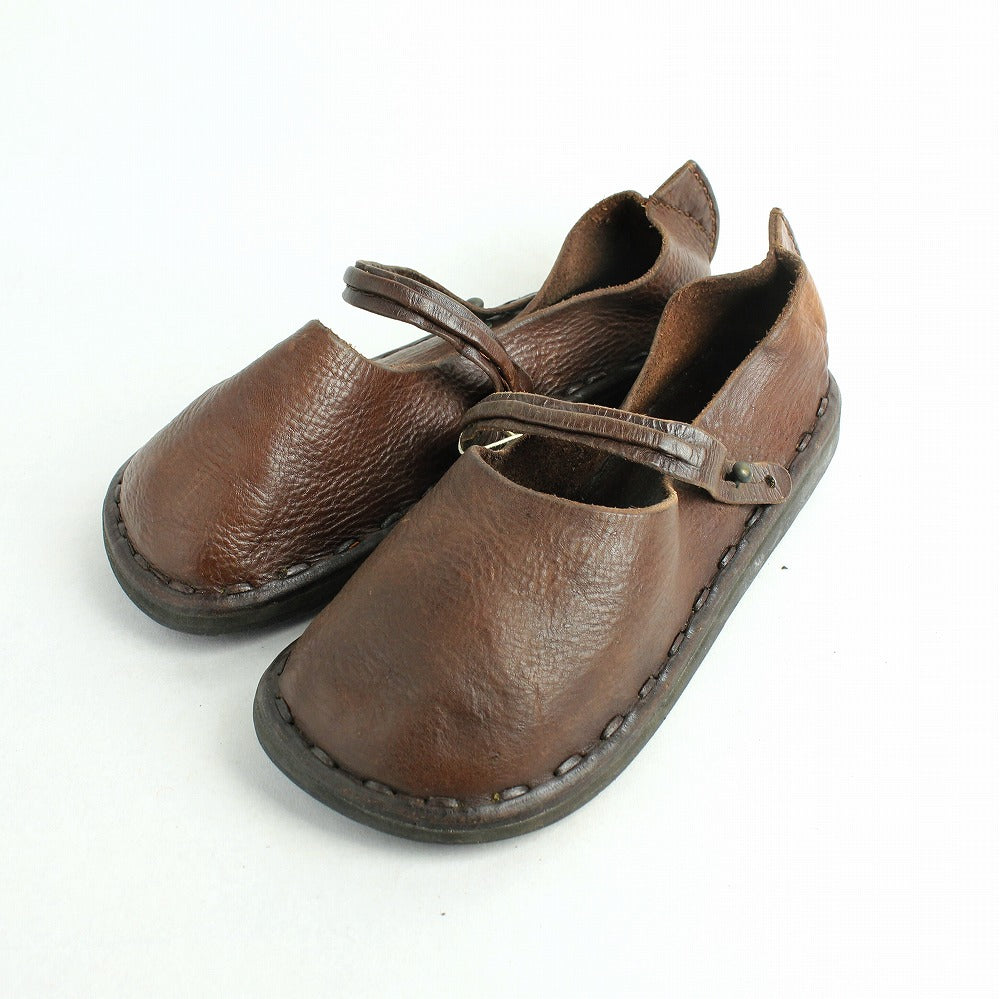 【20％OFF 】BIGHUG(06W-501)革スリッポン ストラップ付【実店舗在庫品】