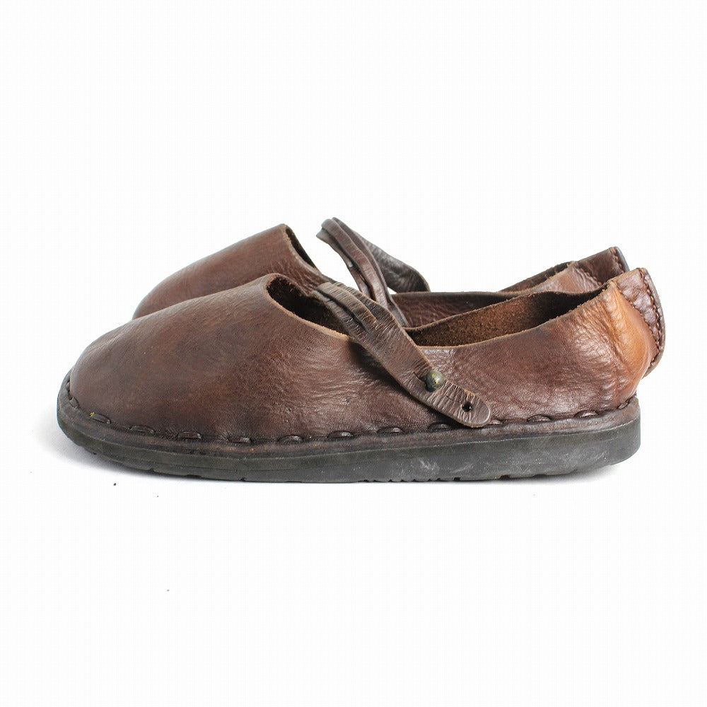 【20％OFF 】BIGHUG(06W-501)革スリッポン ストラップ付【実店舗在庫品】