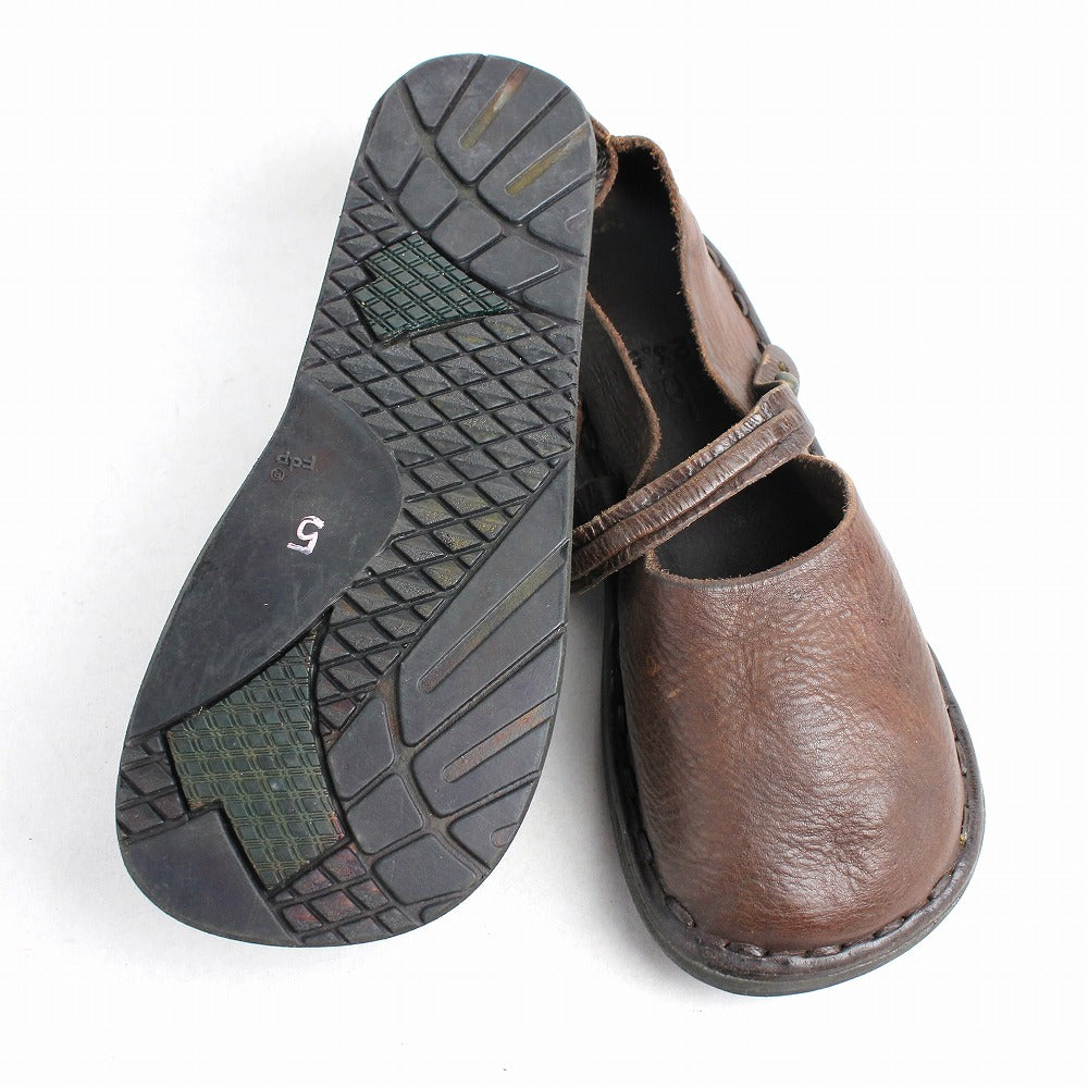 【20％OFF 】BIGHUG(06W-501)革スリッポン ストラップ付【実店舗在庫品】