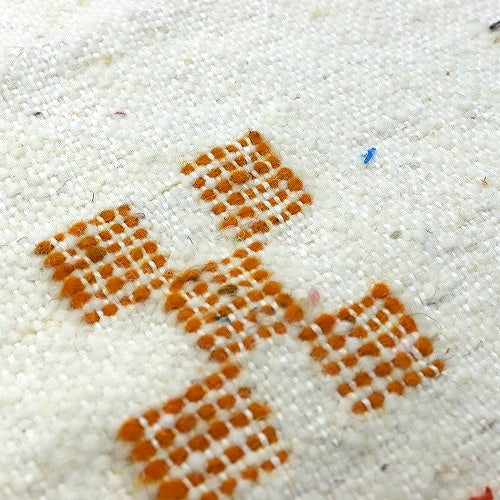 モロッコキリム ワザン 刺繍 86x55 05