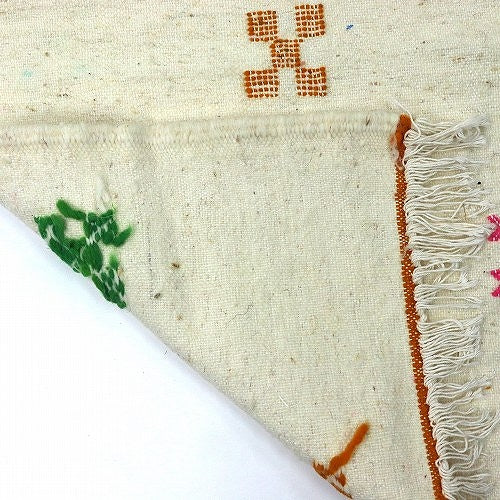 モロッコキリム ワザン 刺繍 86x55 05