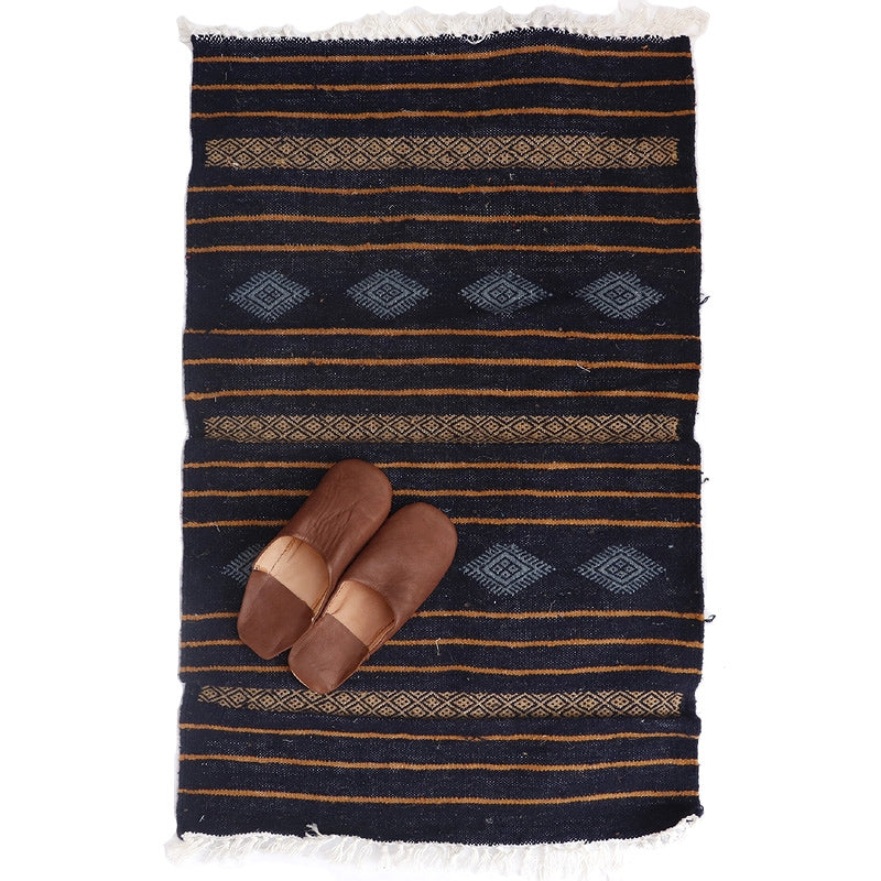 チュニジアキリム玄関マット 98x61