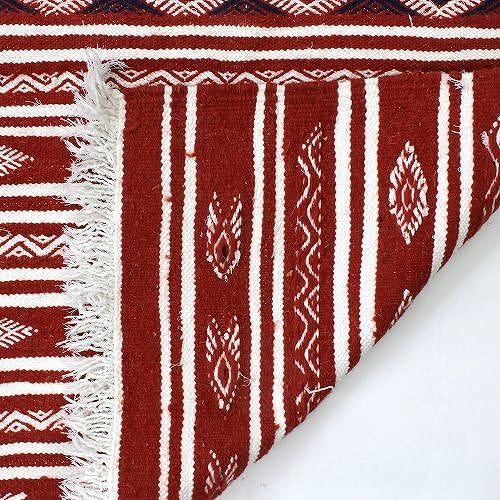 チュニジアキリム玄関マット 110x68 20