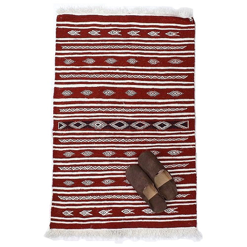 チュニジアキリム玄関マット 110x68 20