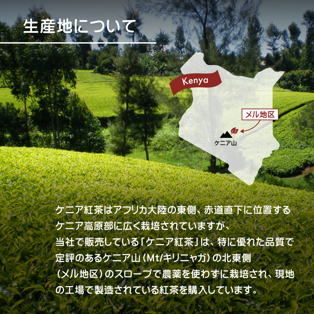 ケニア山の紅茶 細かい茶葉250g