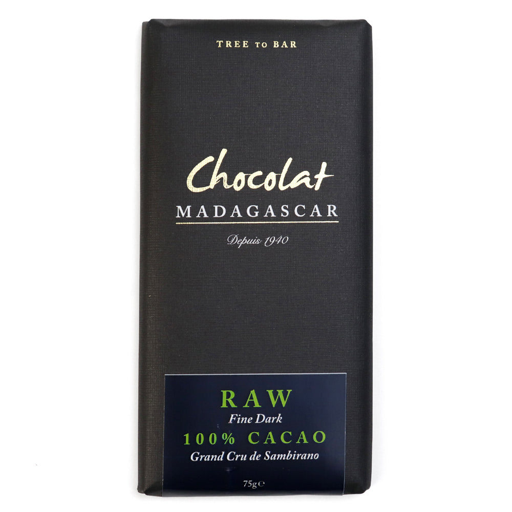 ショコラマダガスカル RAWダークチョコレート100% | マンゴロベ