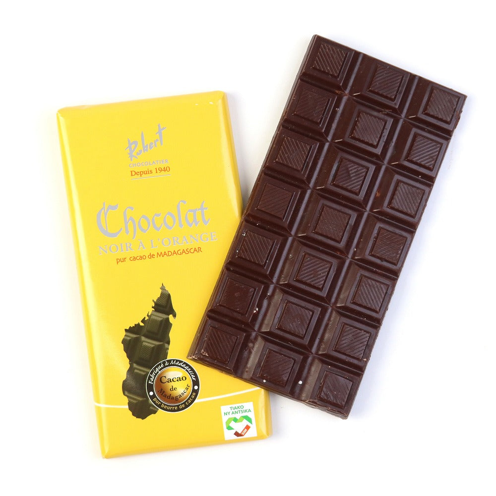 ロベール ダークチョコレート70%オレンジピール