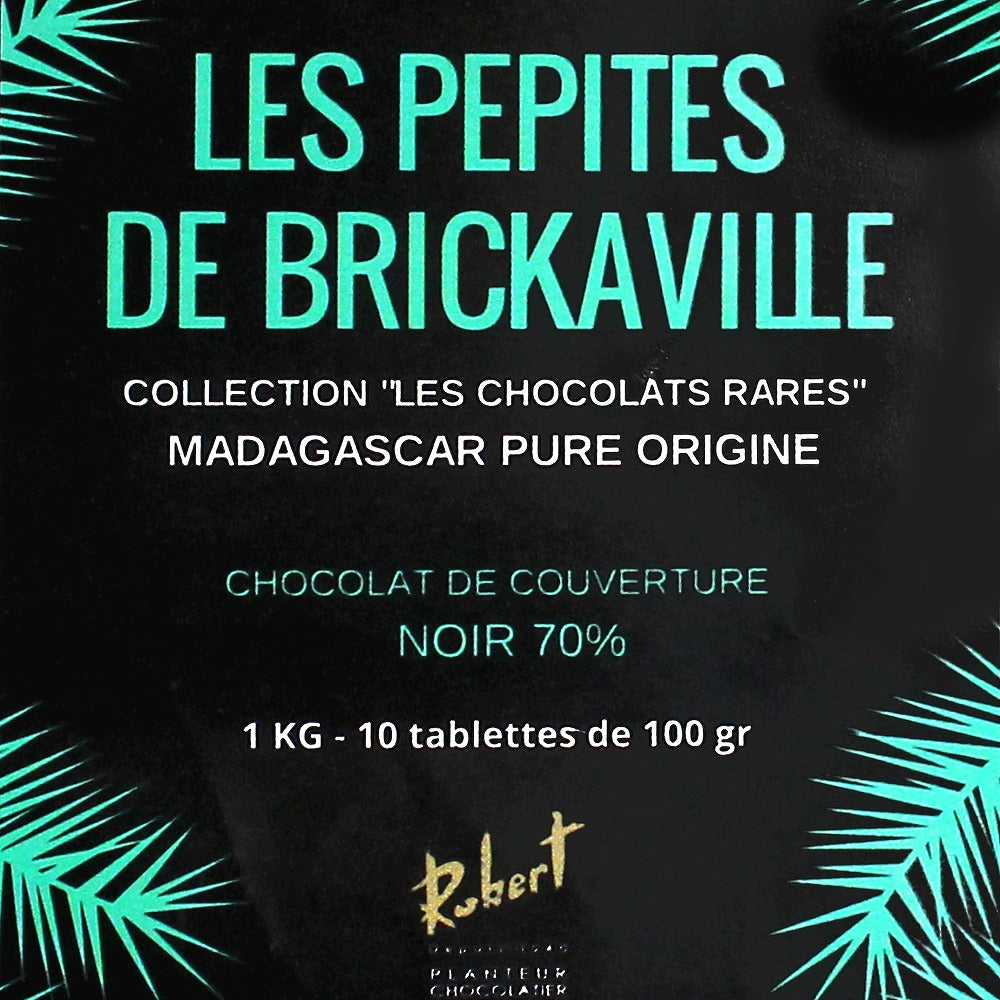 ショコラマダガスカル クーベルチュール ダーク70%ヴォイビナニー農園 1KG