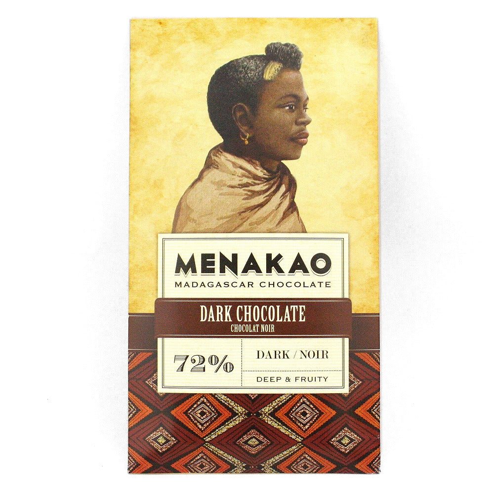 ダークチョコレート72% 75G【メナカオ】