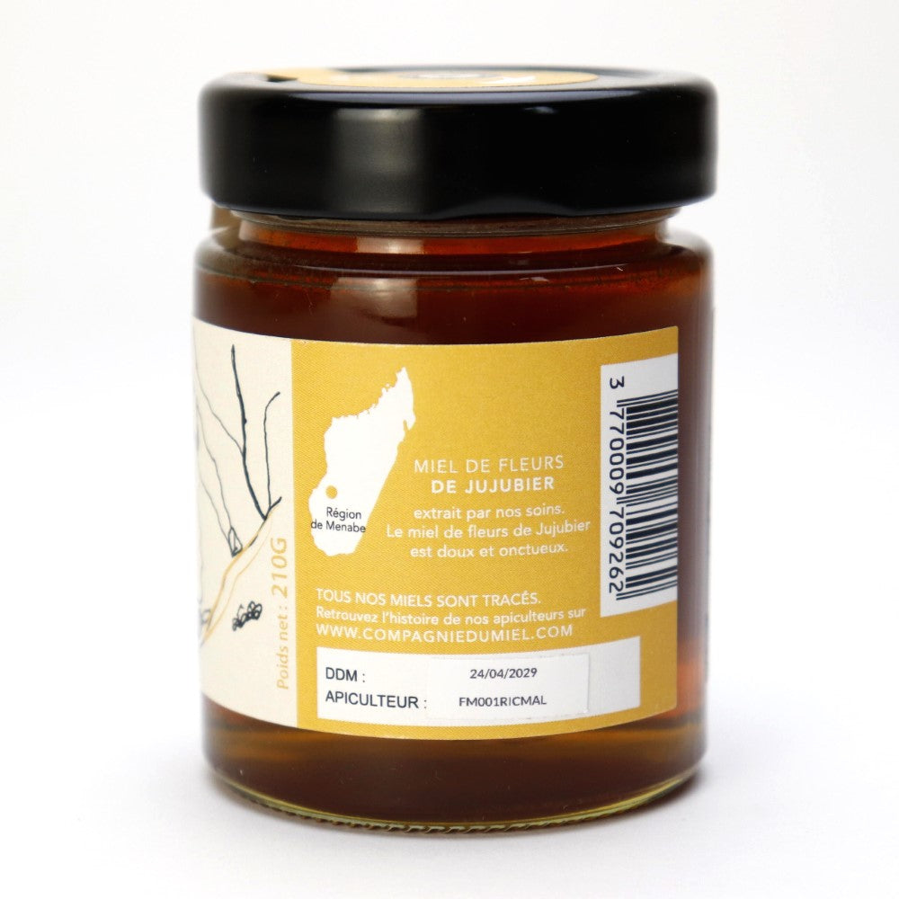 マダガスカルはちみつ ナツメ カンパニー・デュ・ミエル 210G