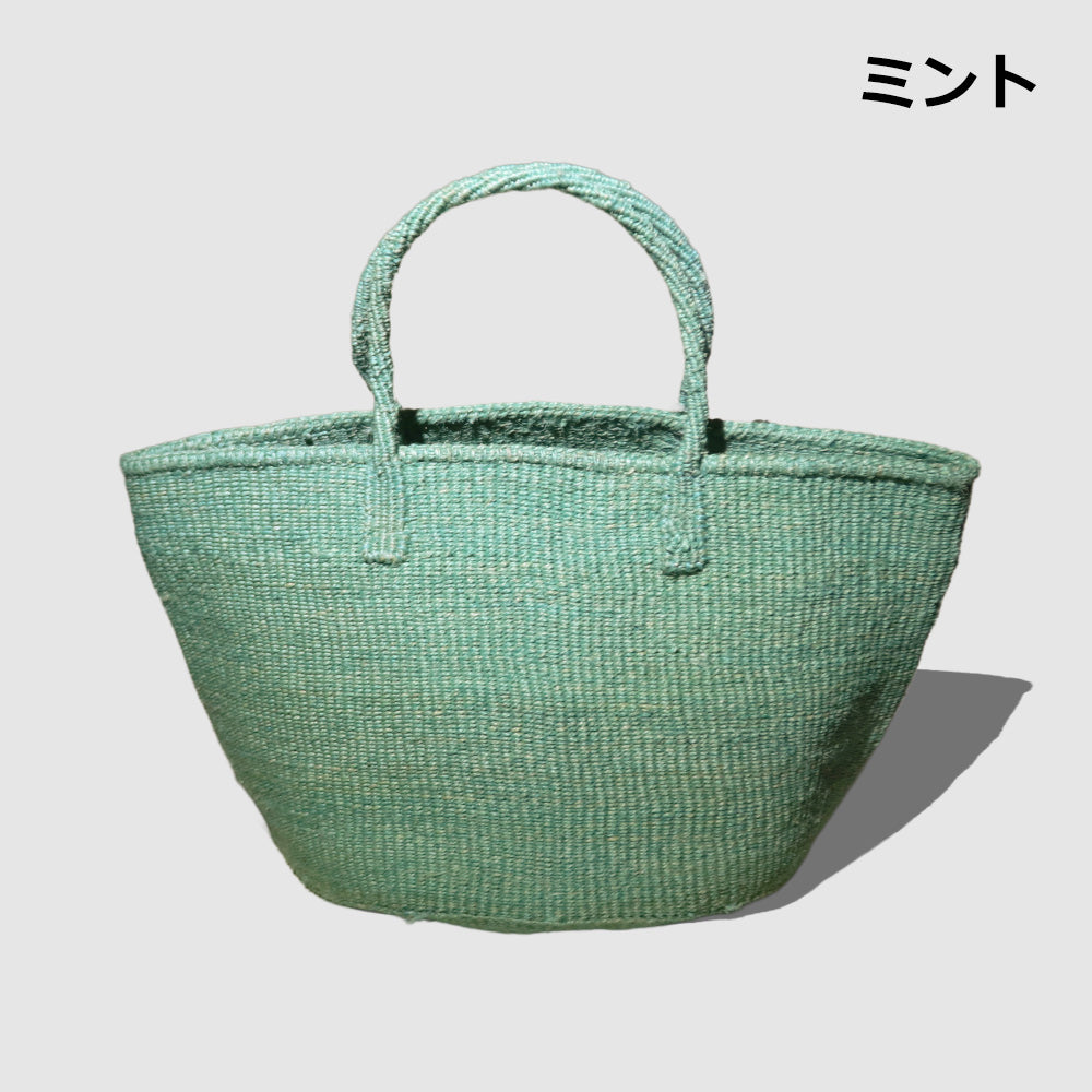 【対象商品】サイザルバッグ 12インチ 全15色　送料無料