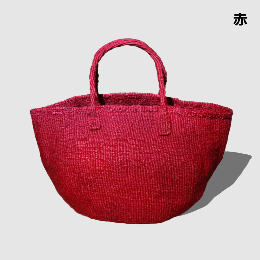 【対象商品】サイザルバッグ 12インチ 全15色　送料無料