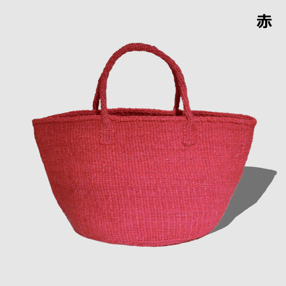 【対象商品】サイザルバッグ 12インチ 全15色　送料無料