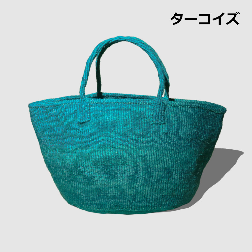 【対象商品】サイザルバッグ 12インチ 全15色　送料無料