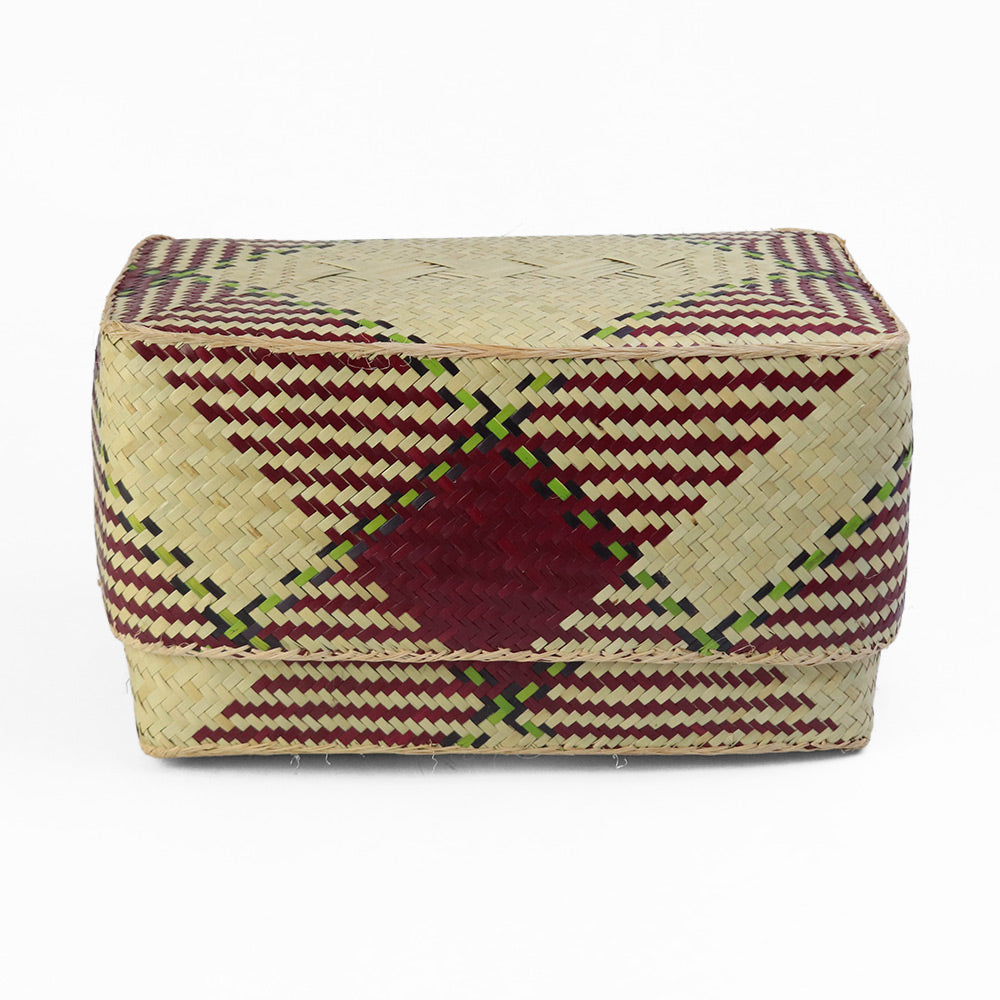 チヒ カラフル長方形箱 蓋付 M 2521