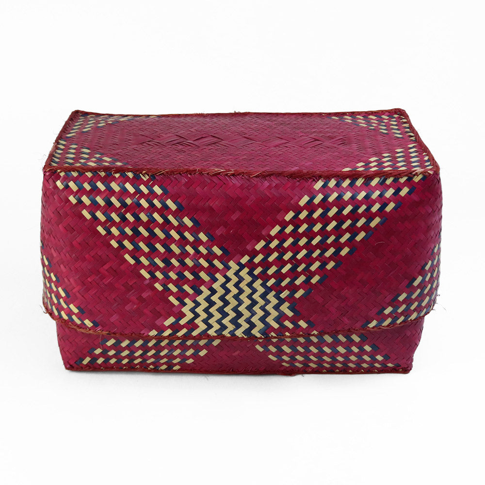 チヒ カラフル長方形箱 蓋付 M 2522