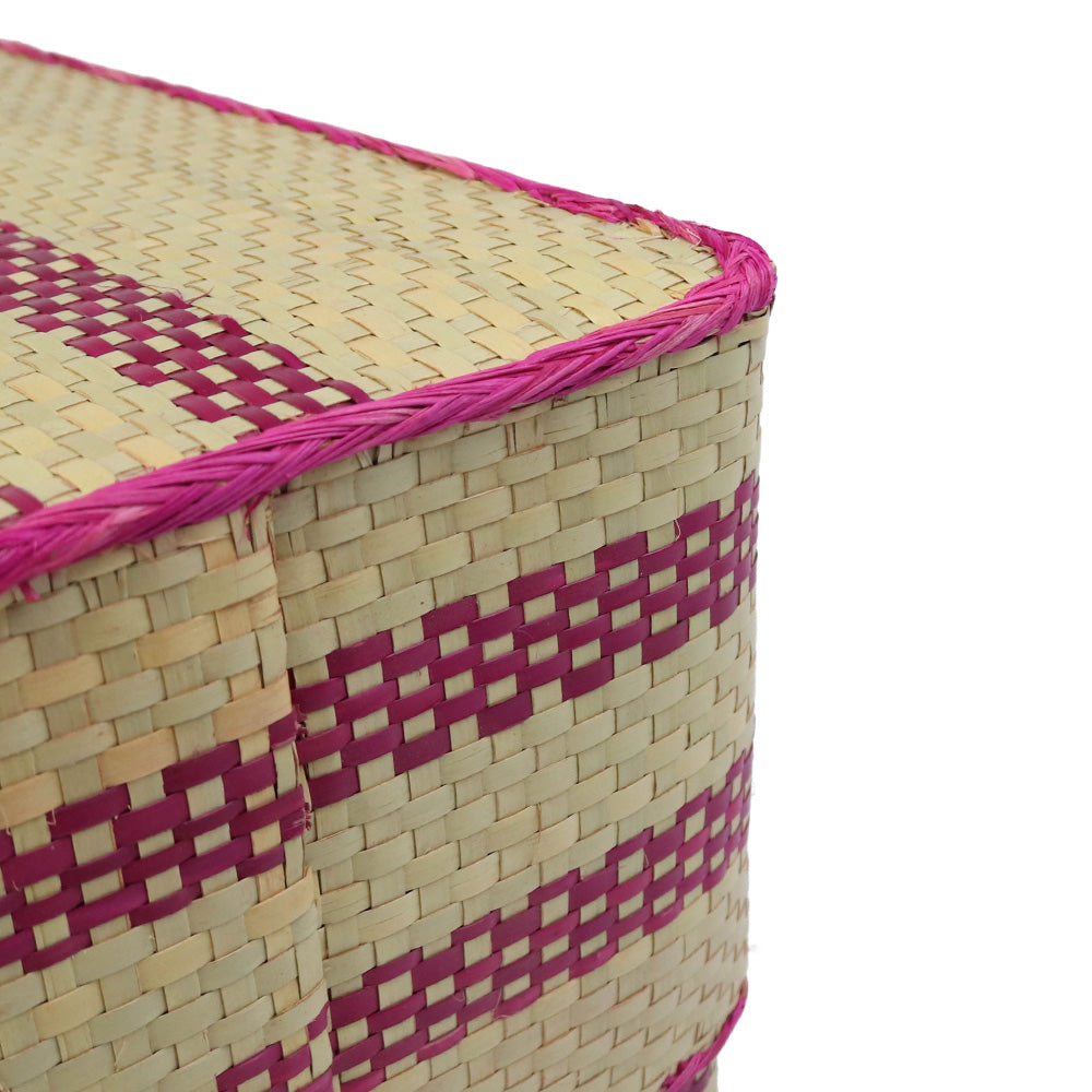 チヒ カラフル長方形箱 蓋付 M 2523