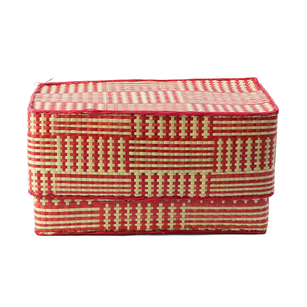 チヒ カラフル長方形箱 蓋付 M 2524