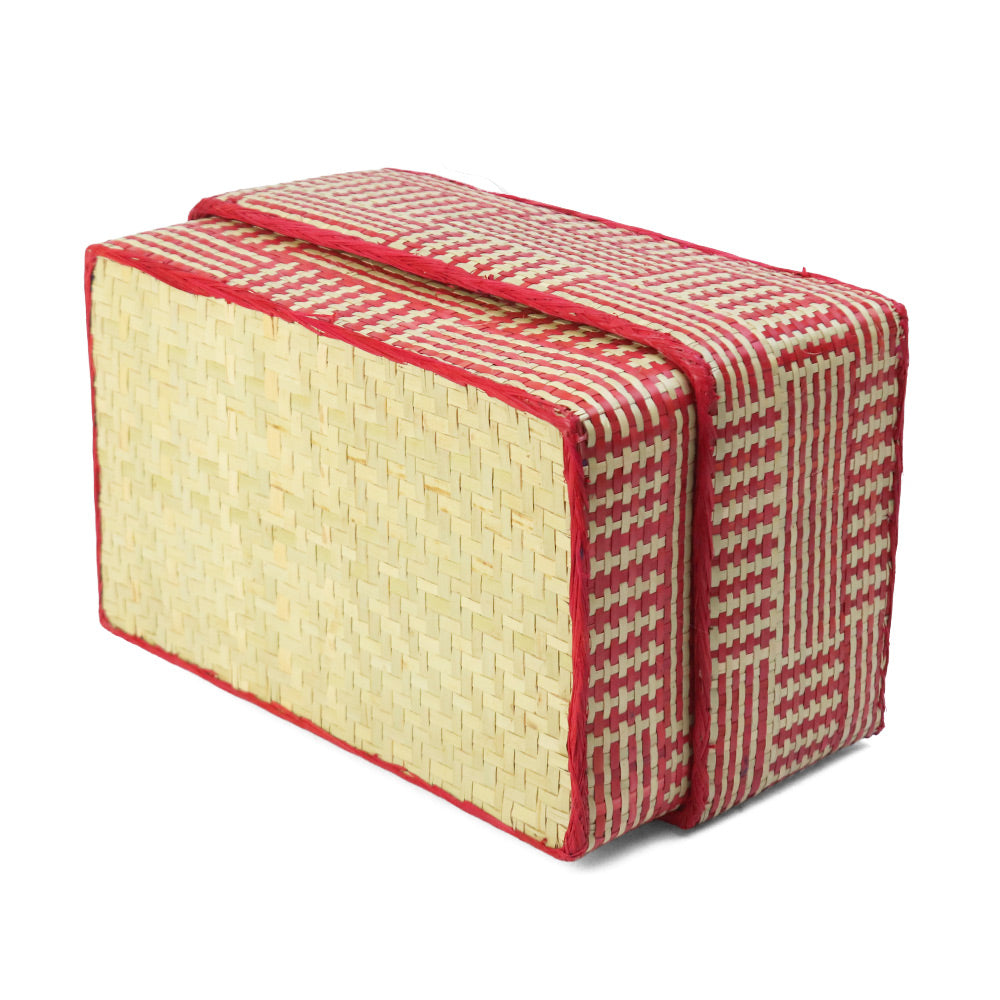 チヒ カラフル長方形箱 蓋付 M 2524