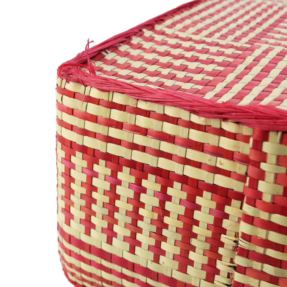 チヒ カラフル長方形箱 蓋付 M 2524